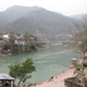 The Ganga River at Rishikesh, as it exits the Himalayas